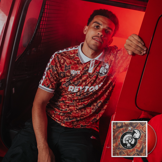 Kids 2026 Away Football Shirt + Signed CD