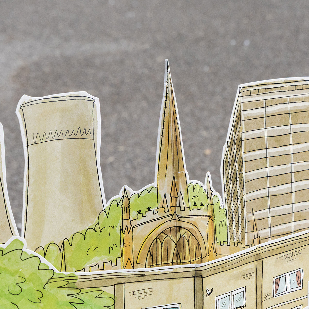 A Love Letter To A Broken Town - Pop Up Vinyl