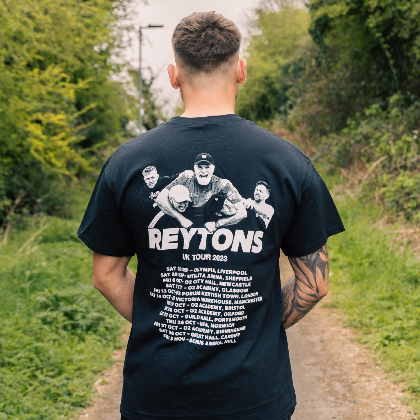 John Fury 2023 UK Tour Tee