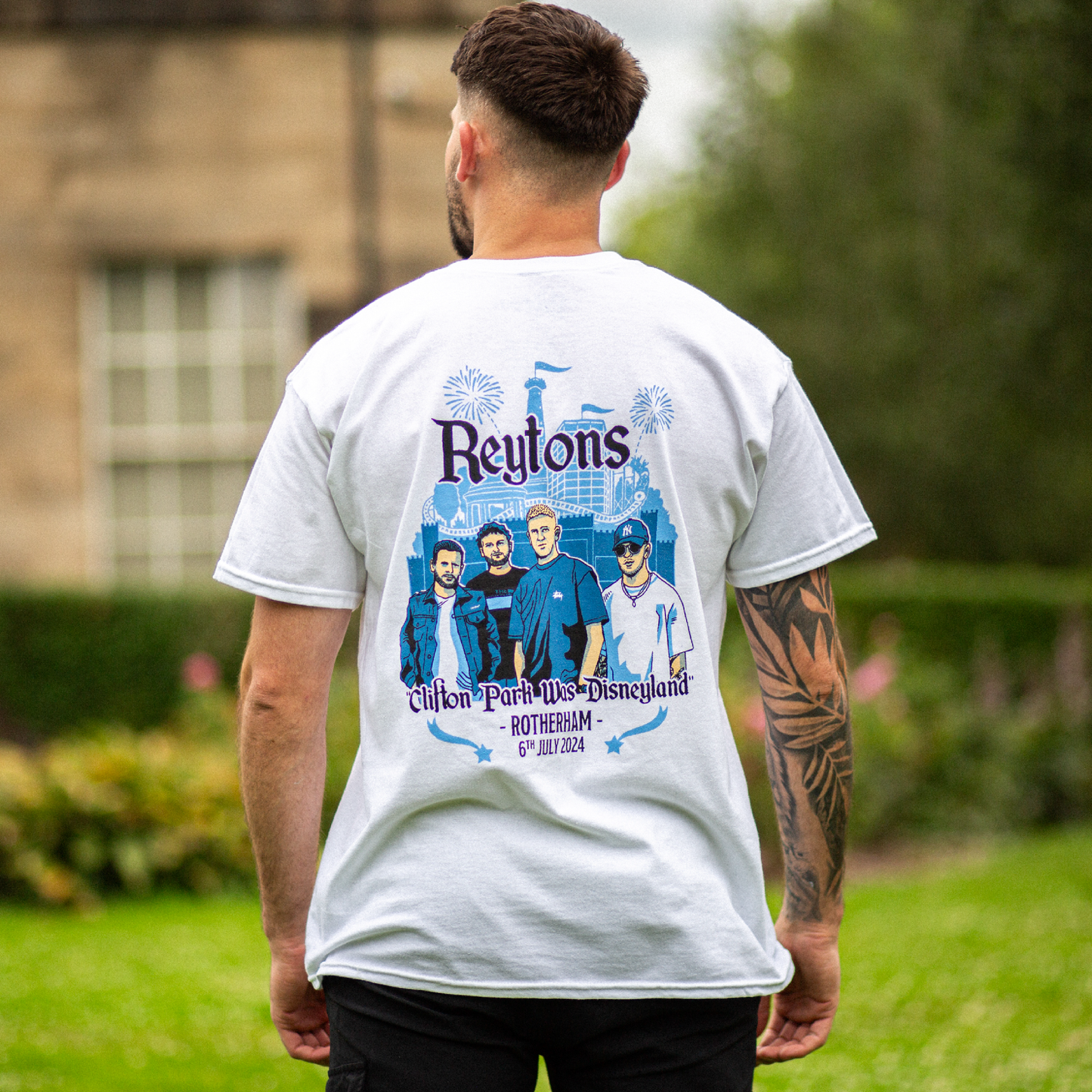Clifton Park Was Disneyland T-Shirt - White