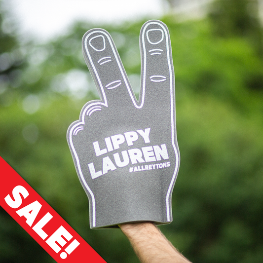 Foam Finger - Lippy Lauren