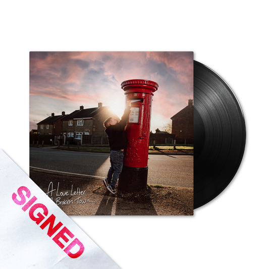 A Love Letter To A Broken Town - Black Vinyl (Signed)