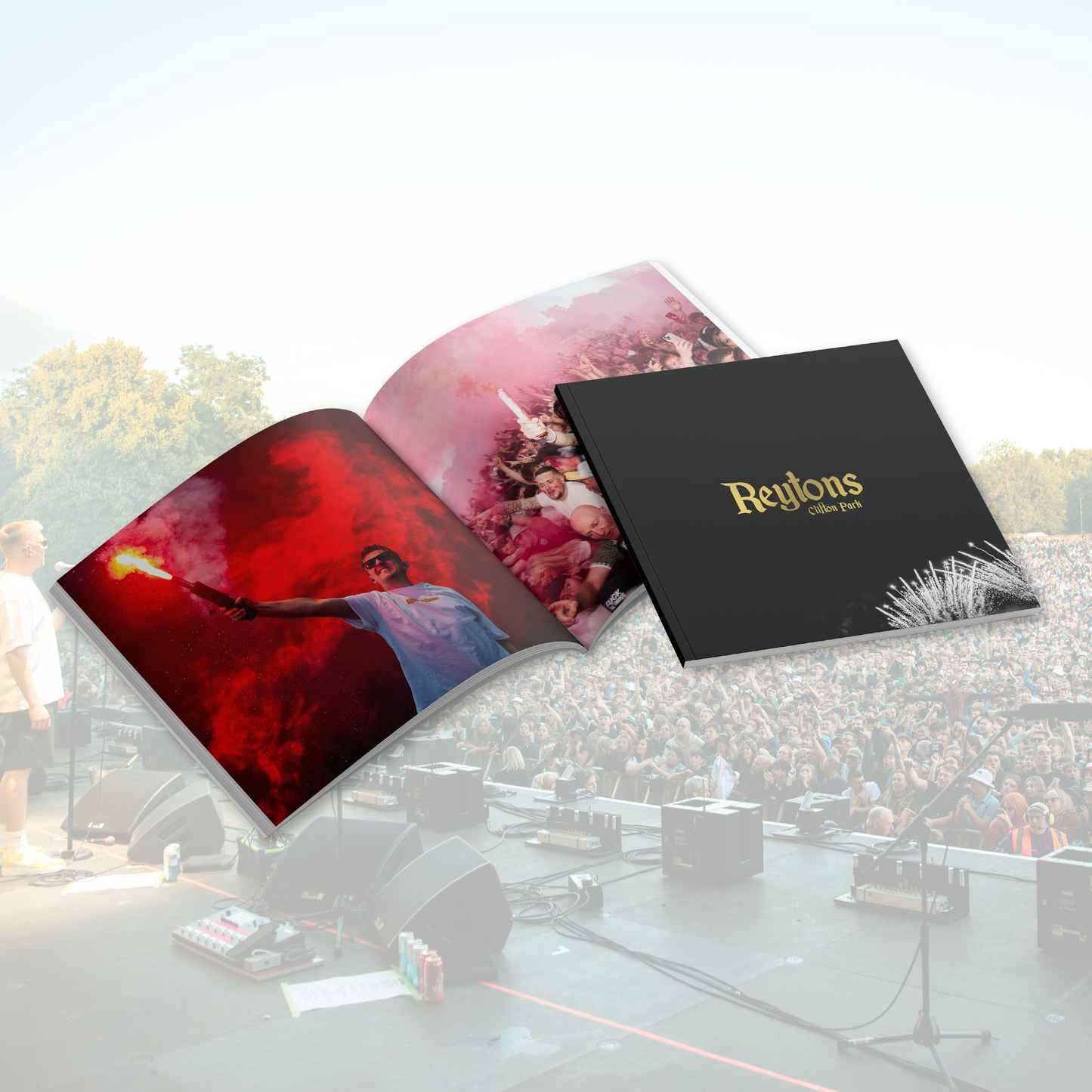 Premium Colour-Changing White Double Vinyl + CD Bundle - Clifton Park