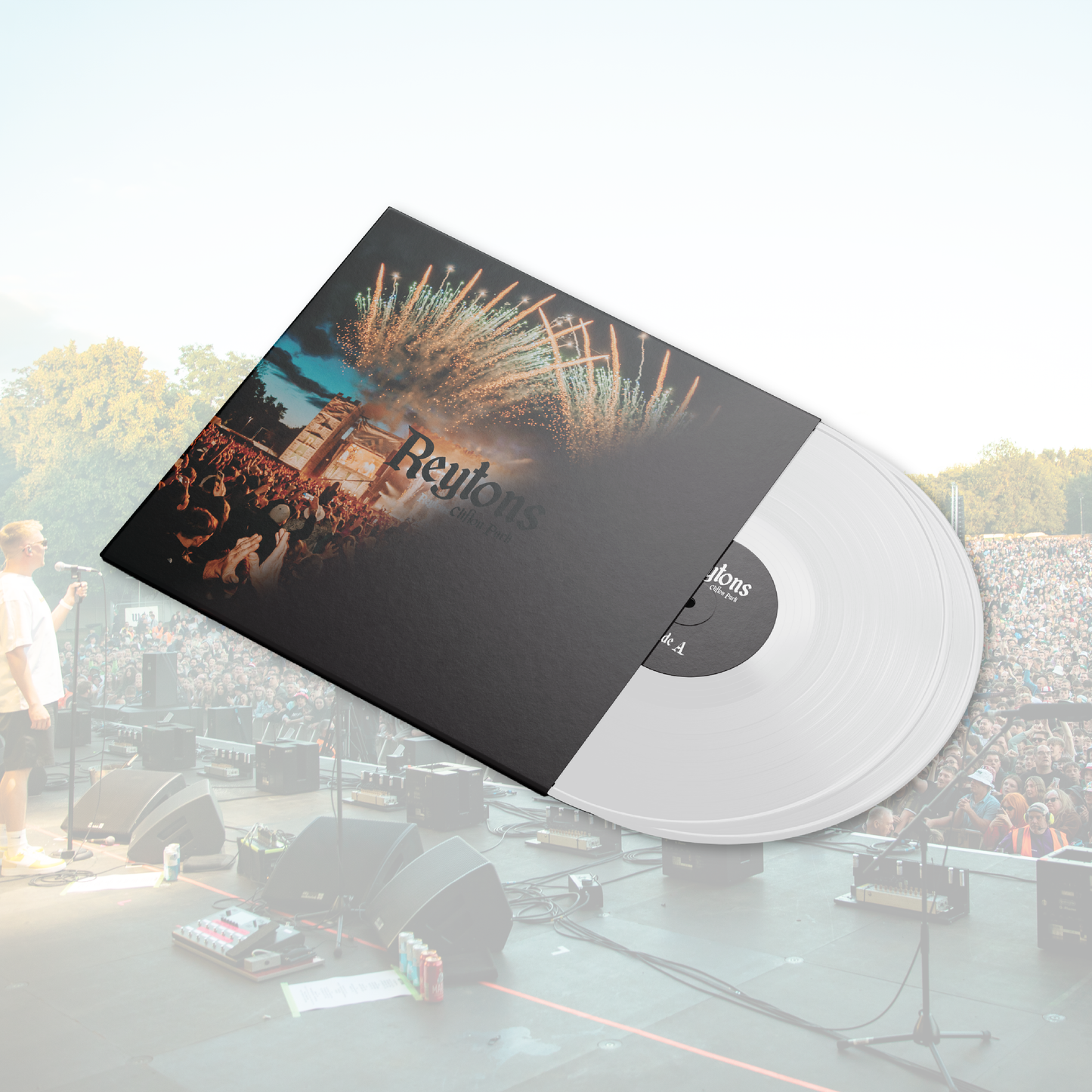 Premium Colour-Changing White Double Vinyl + CD Bundle - Clifton Park