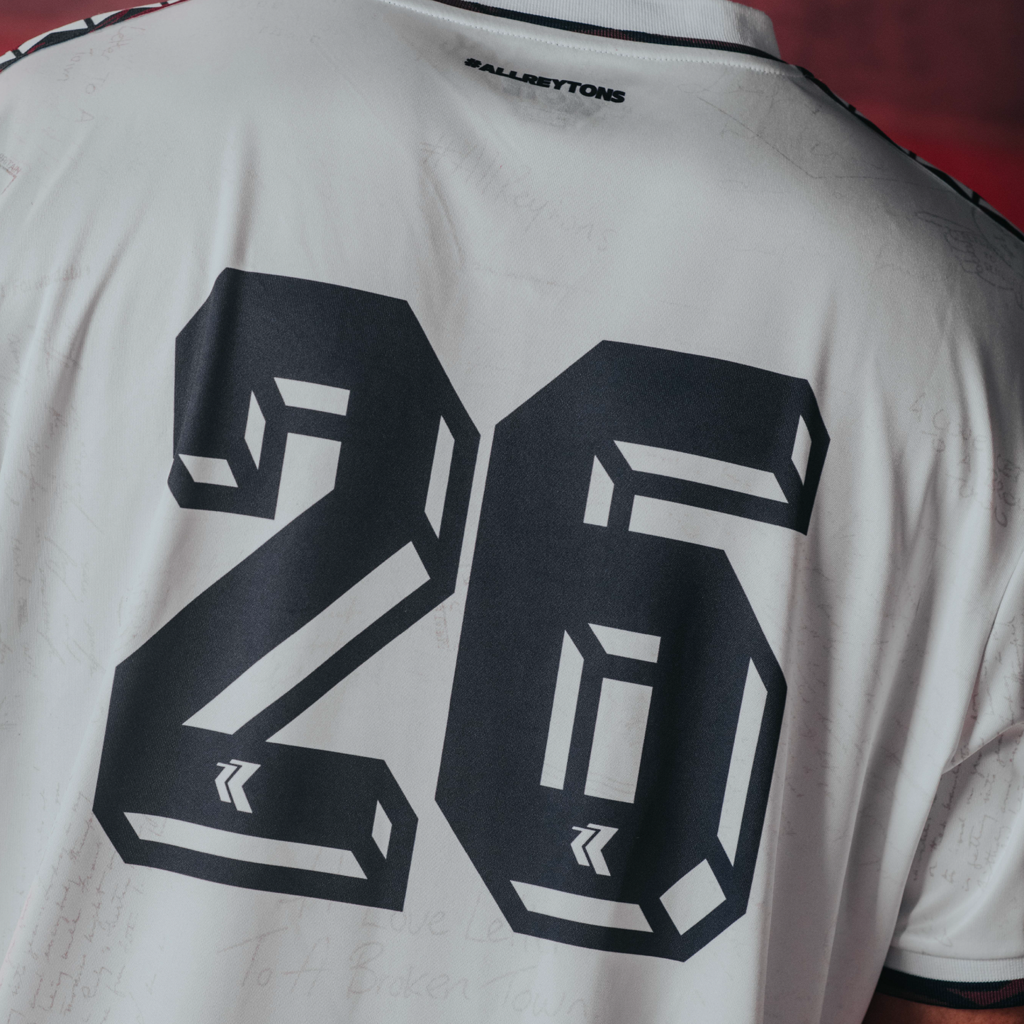 Kids 2026 Home Football Shirt + Signed CD