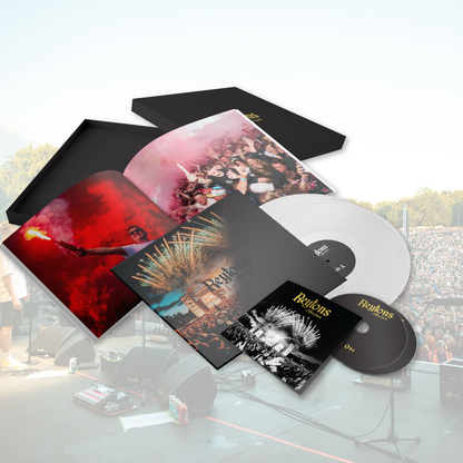 Premium Colour-Changing White Double Vinyl + CD Bundle - Clifton Park